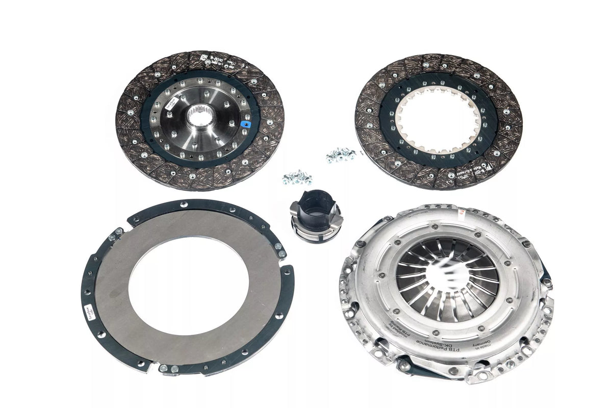 PTB-Racing Twin Disc Clutch Kit with Dual Mass Flywheel for BMW N55 6-bolt