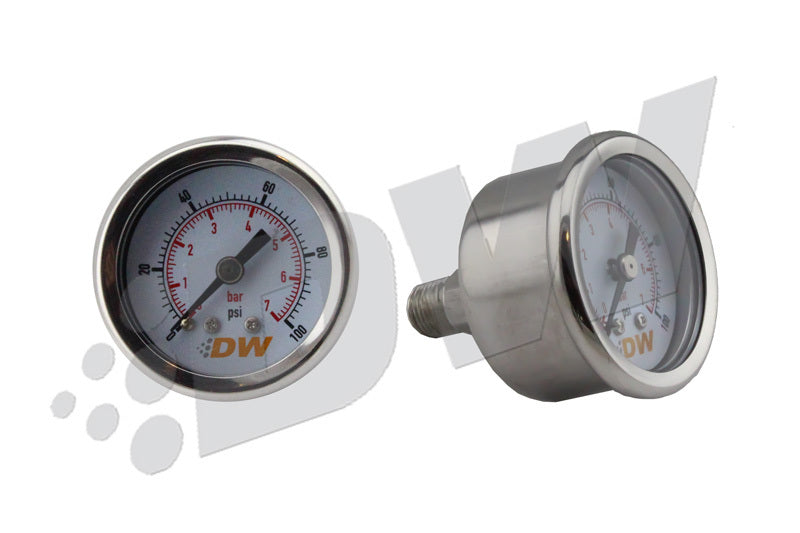 Fuel Pressure Gauge 0-100 psi 1.5in Dia. - 601G