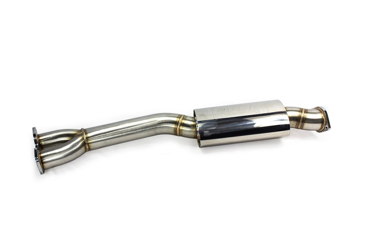 ISR Performance BMW E46 Late 325/330 Series II Resonated Mid Section Only IS-S2RMD-E46-L
