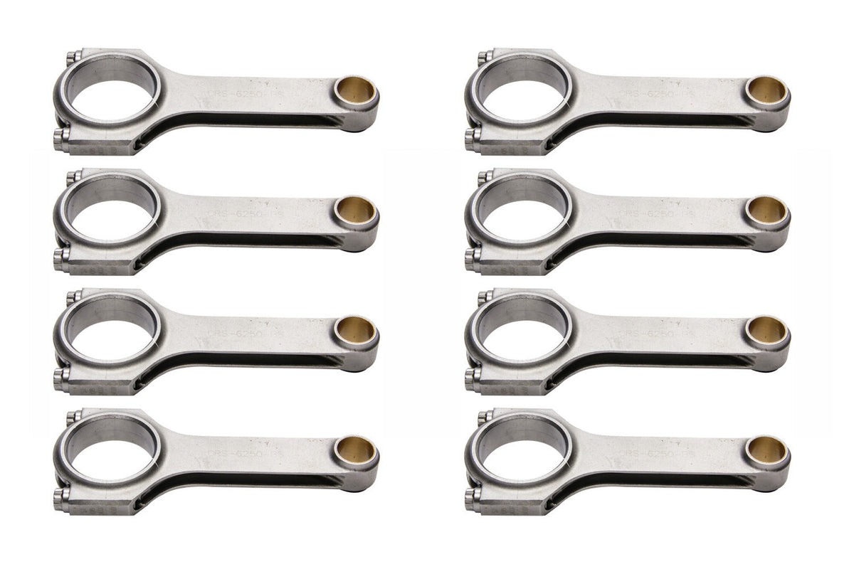 SBC 4340 Forged H-Beam Rods 6.250 - CRS6250B3DL19