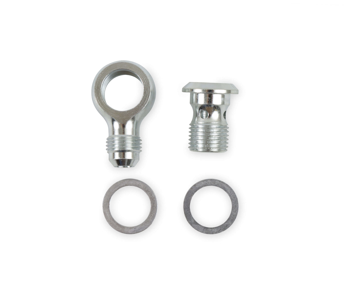Steel Adapter Fitting - #6 Banjo to 16mm x 1.5 - PS0004ERL
