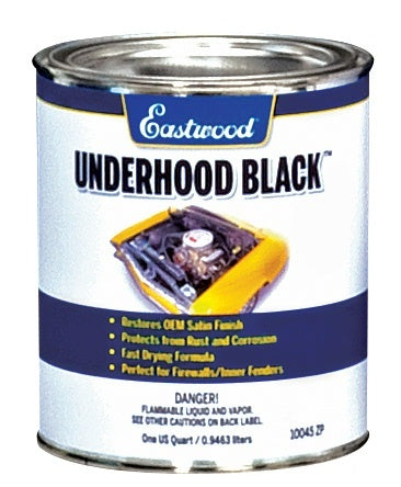 Underhood Paint Black Quart Can - 10045ZP
