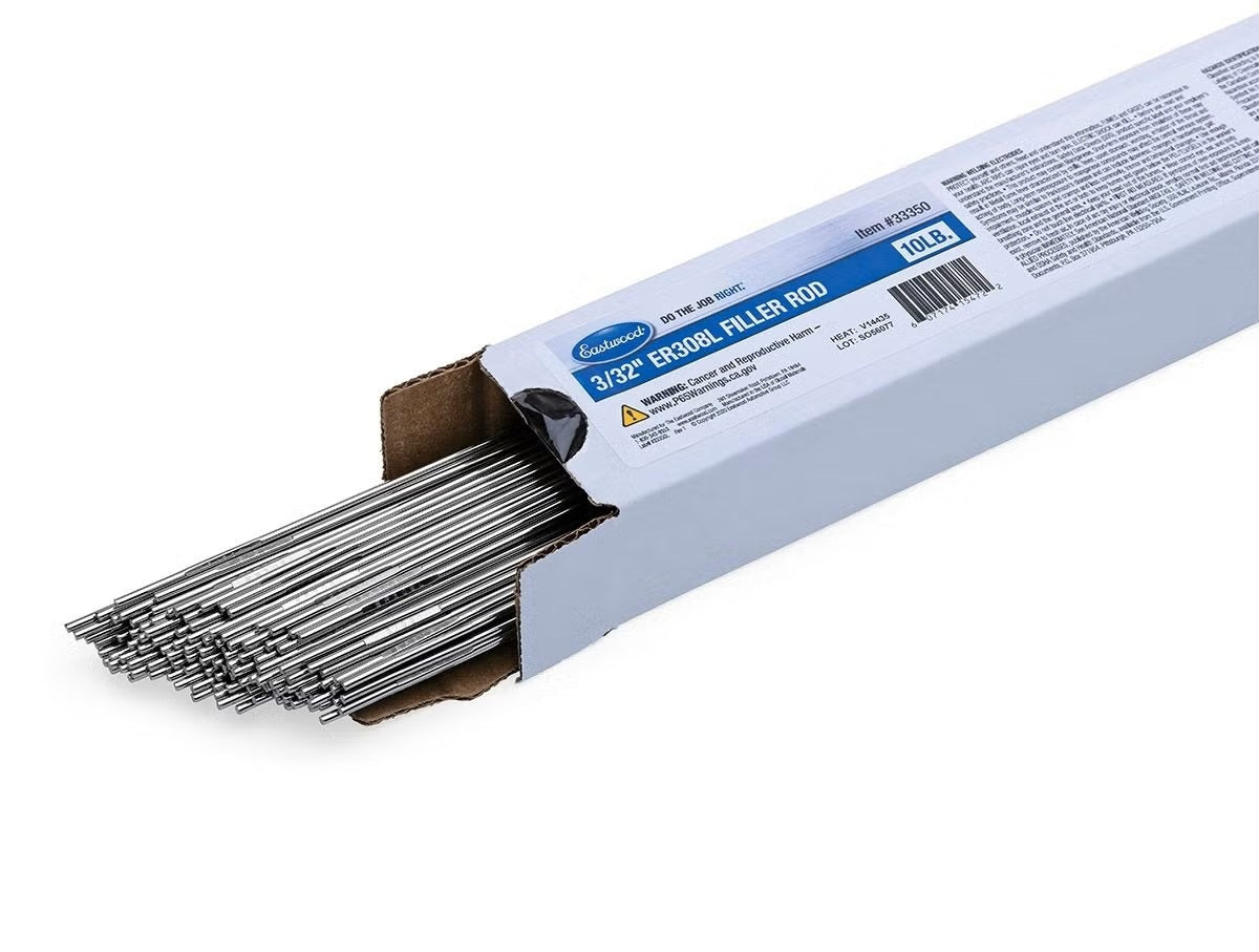 Filler Rod ER308L 3/32 10LB - 33350