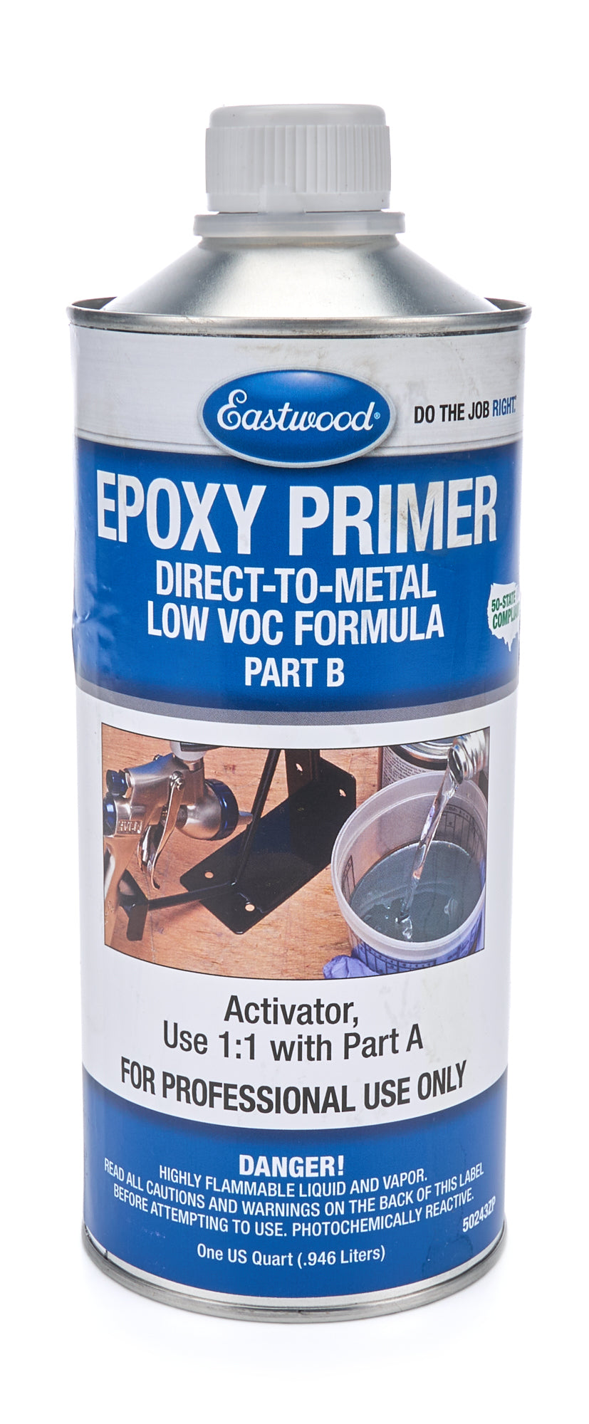 Epoxy Primer Catalyst 1:1 Quart - 50243ZP