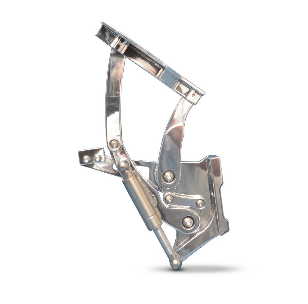 Billet Hood Hinges Polished - MS14931P