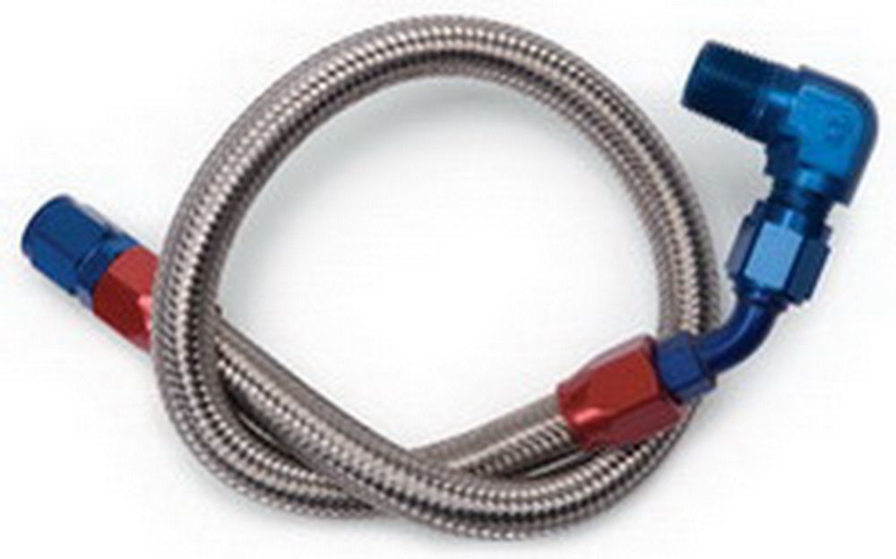 BBC S/S Braided Fuel Line Kit - 8124