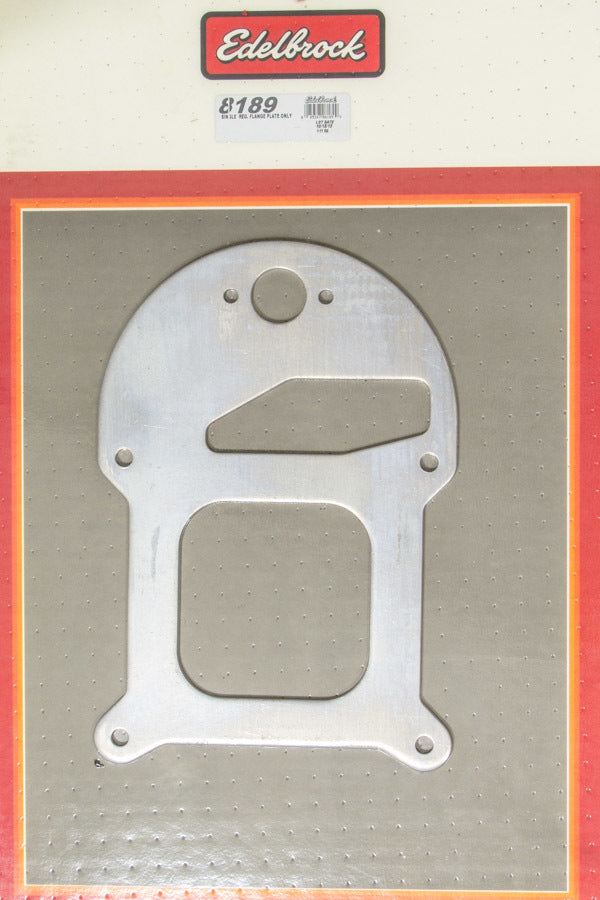Single Regulator Flange Plate - 8189