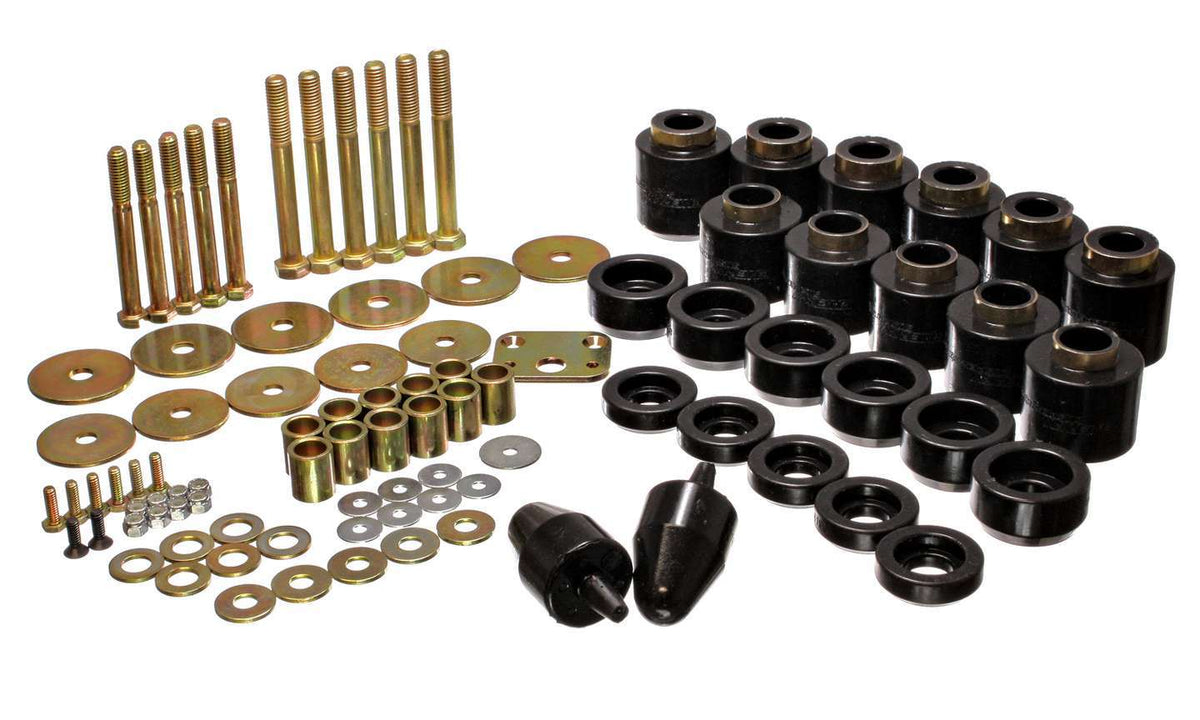 Cab Mounting Kit Black - 24108G