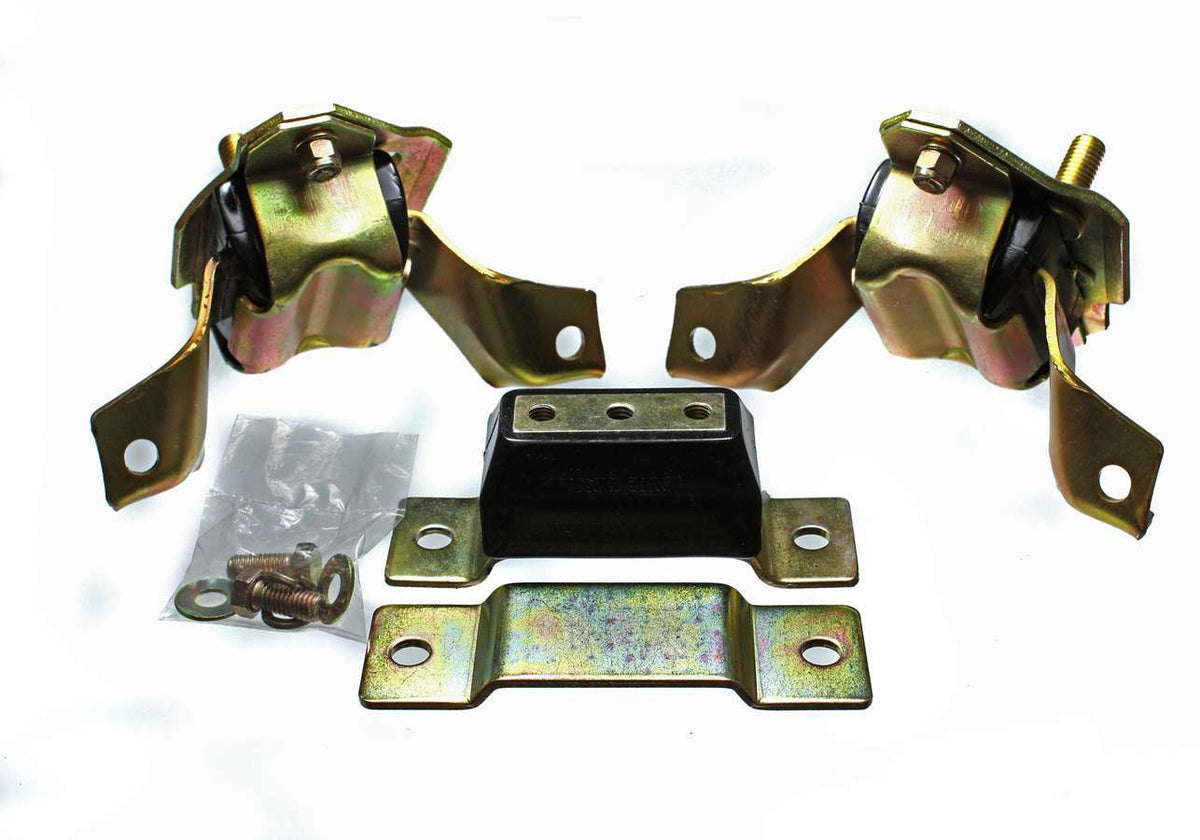Poly Motor/Transmission Mounts Black - 41124G