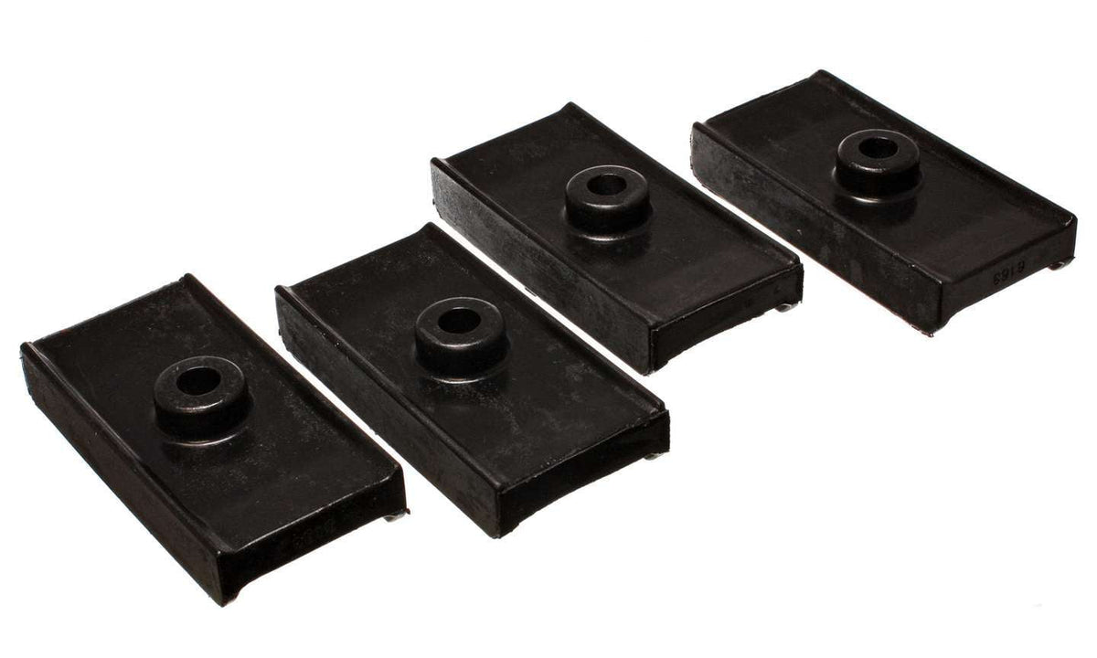 Rear Leaf Spring Pad Set Black - 56106G