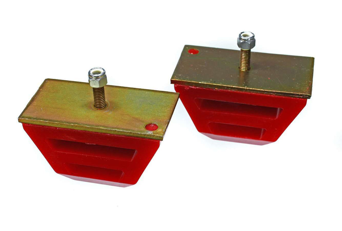 Bump Stops Poly Wedge Pair - 99109R