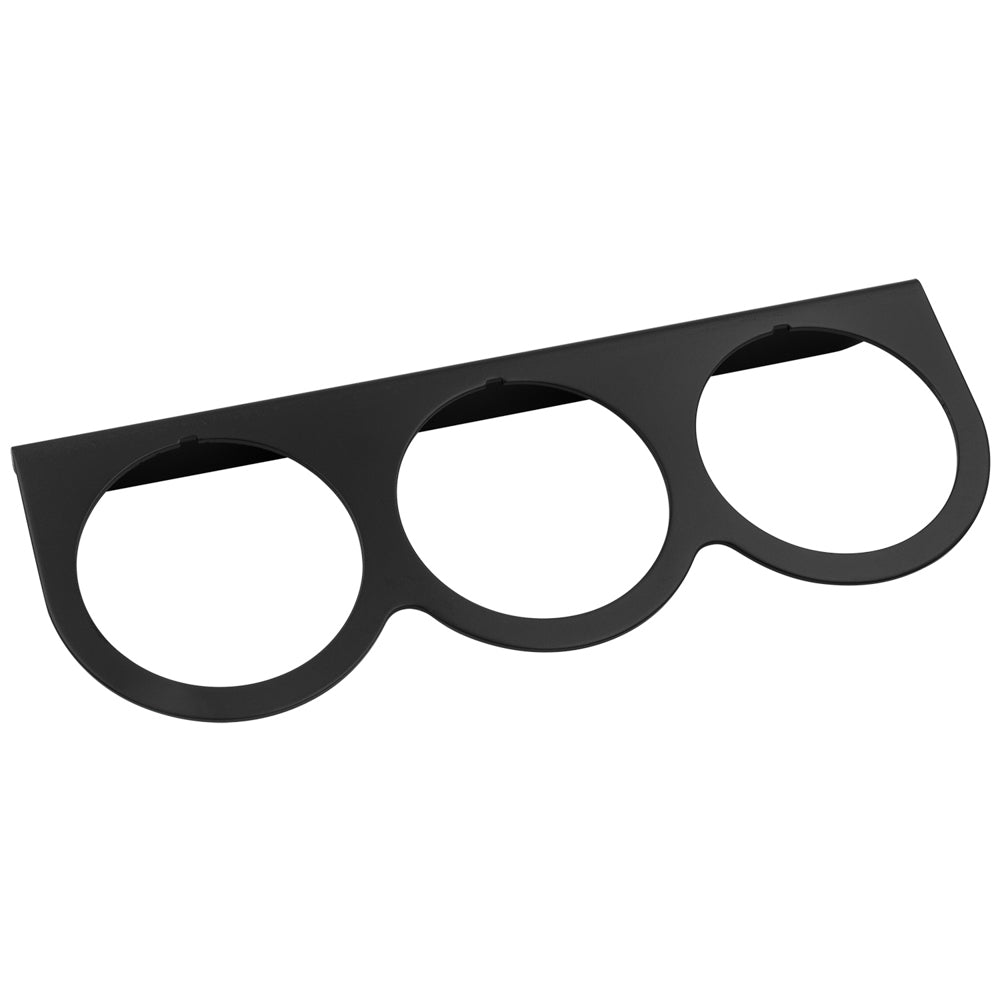 Gauge Mount Panel 2 in Black Triple - E9923