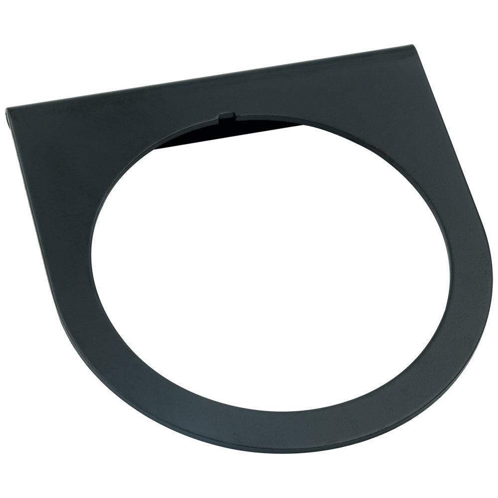 Gauge Mount Panel 2-5/8 Black Single - E9941