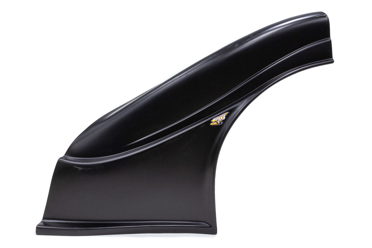 MD3 Plastic Dirt Fender New Black New Style - 00725BL