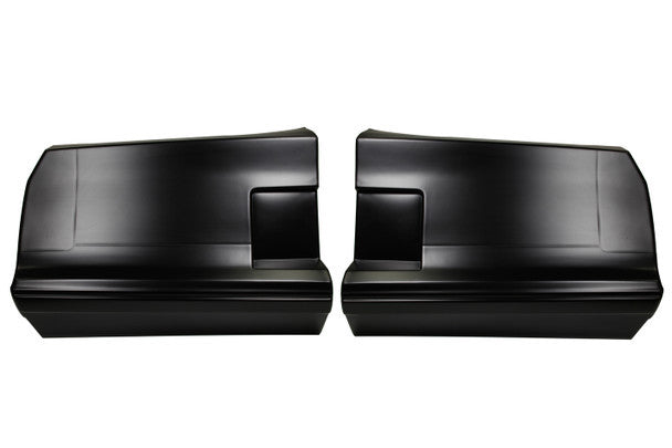 88 Monte Bumper Cover Black Plastic - 021450B