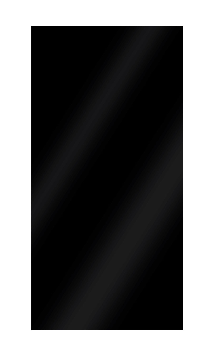 Plastic Sheet MD3 4ft x 8ft Black MD3 - 3000193051B