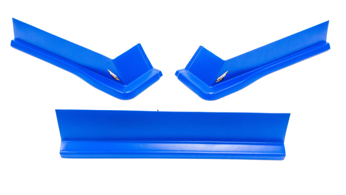Modified Aero Valance 3pc. Chevron Blue - 3022417CB