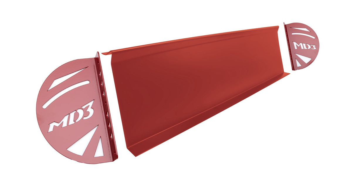 Spoiler Right Side Kit MD3 Red - 3200072820R