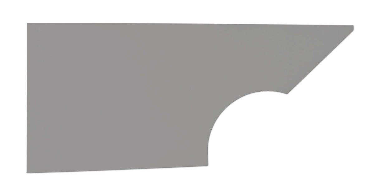 Qtr Panel High Impact Plastic Gray Right - 3400127351GR