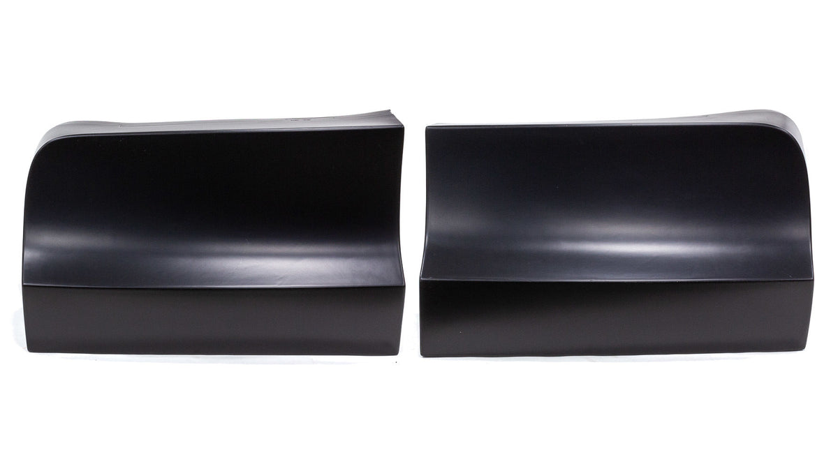 ABC Rear Bumper Cover Plastic Black - 460450B