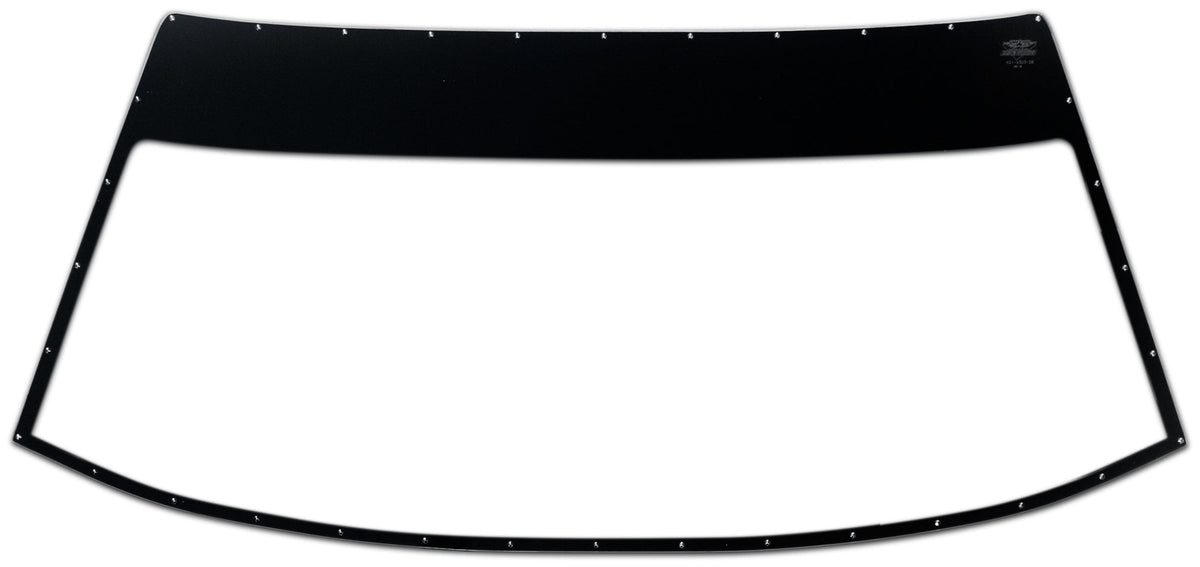 Windshield Monte Carlo 1/8in Mar-Resistant Flat - 60163032B