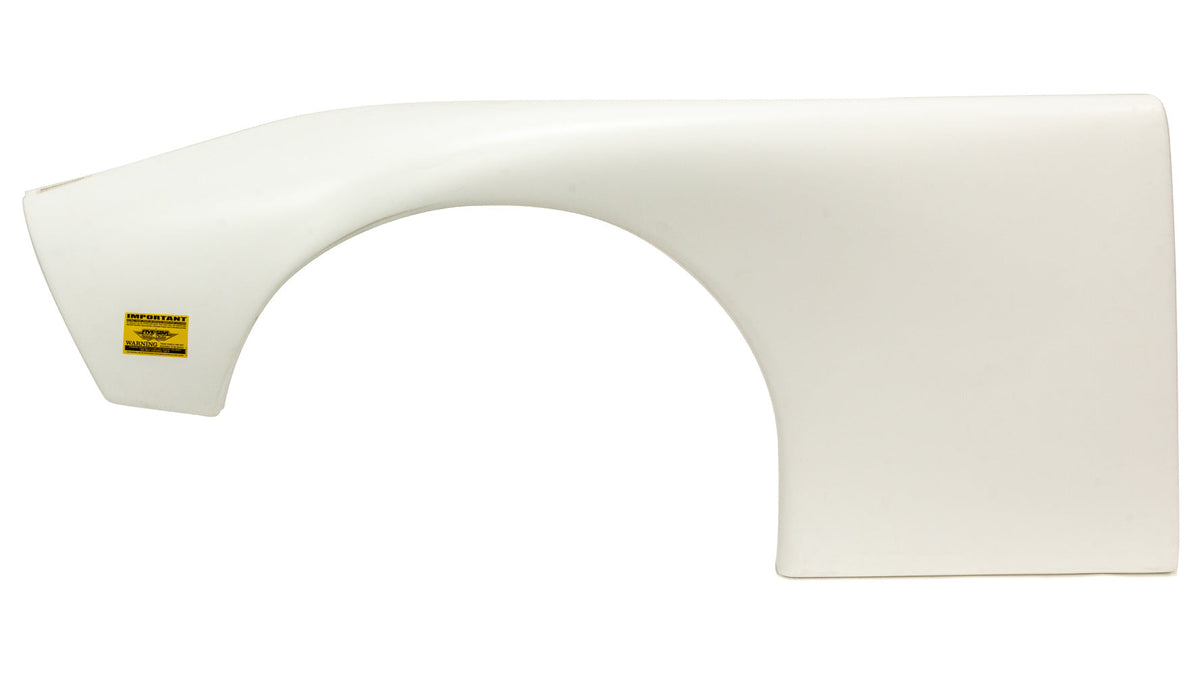 ABC Fender Plastic White Left 8in Tires - 66023WL