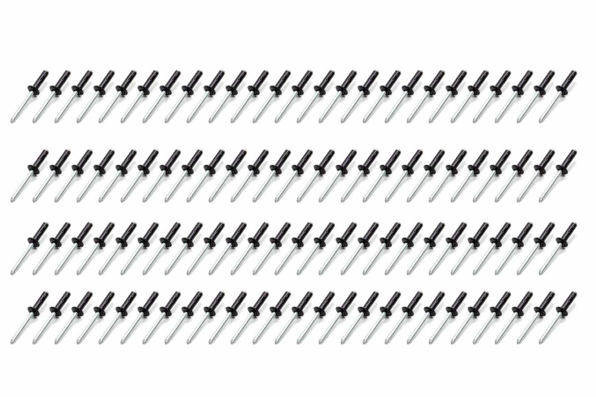 Sm Hd Rivet Black Multi -grip 100pk - 814B100S