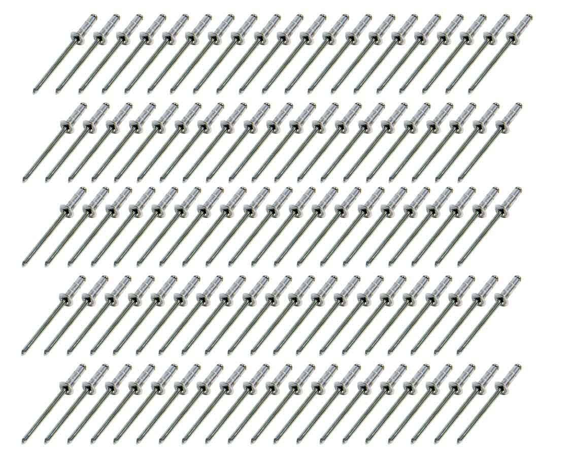 Small Head Rivet Silver 100pc 1/8in - 815100S