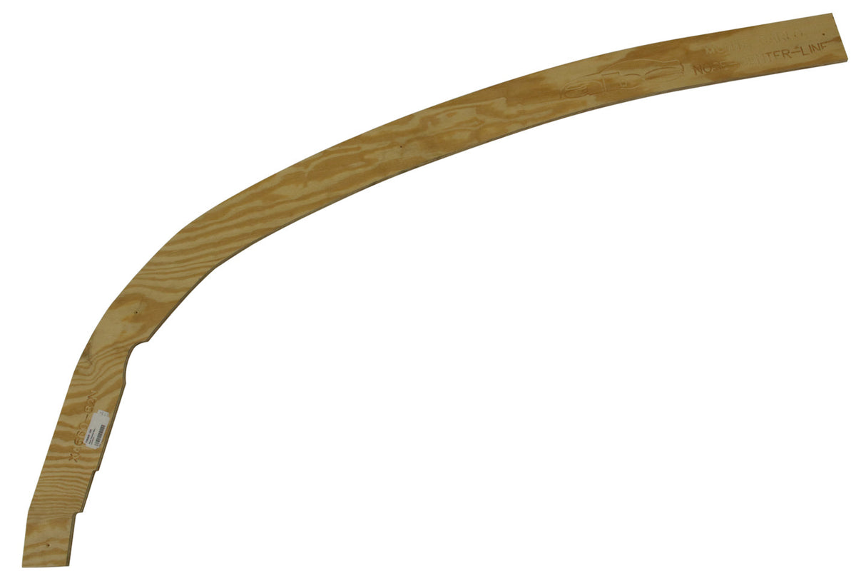 Wood Template Nose Centerline - XA66082N