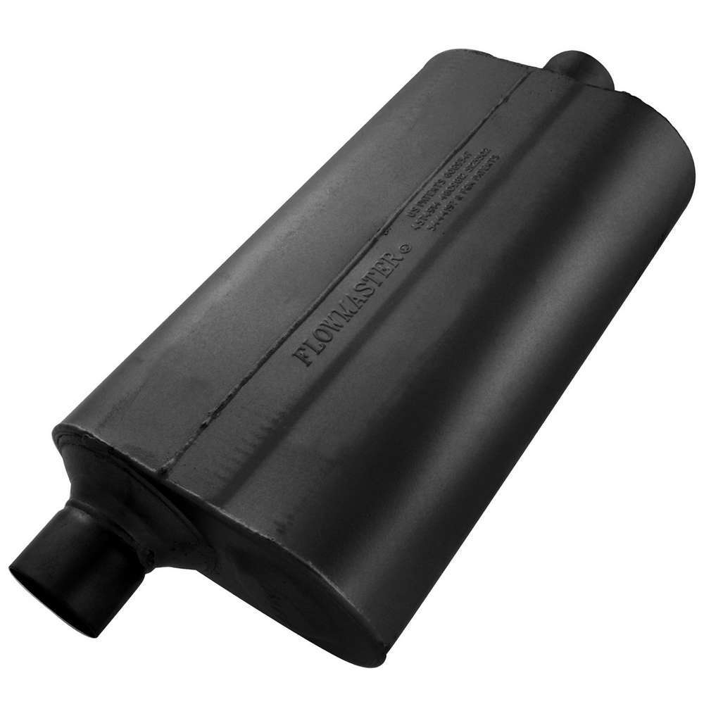 Muffler Steel 2.5IN Aluminum Black - 52556