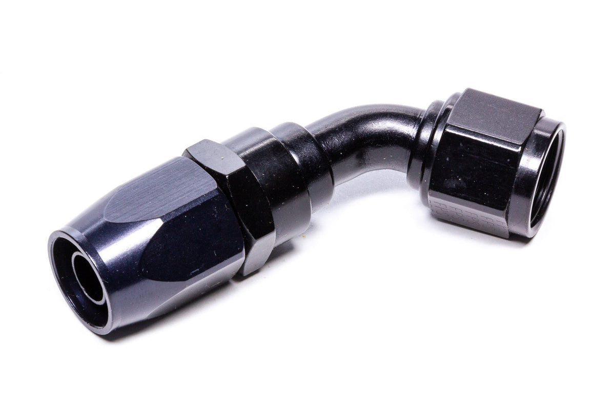 Hose Fitting #8 60 Degr Black - 106008BL