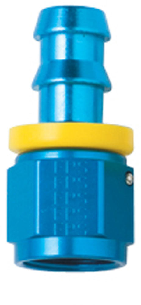 Hose Fitting #6 Straight Push Lock - 200106
