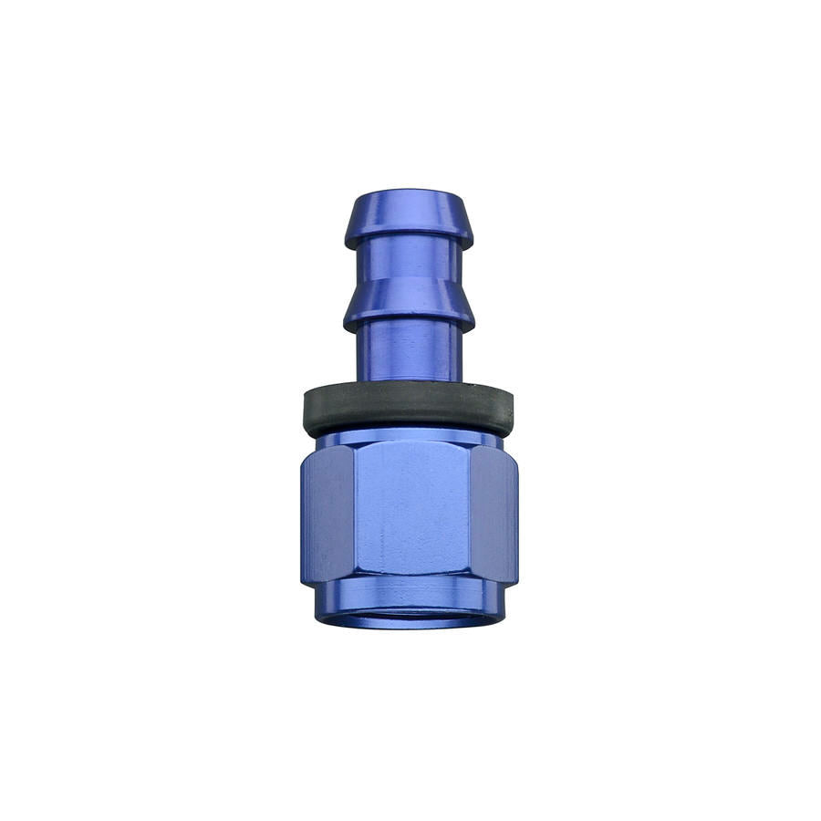 8an x 3/8 Push-Lite Hose End - Straight - 200107