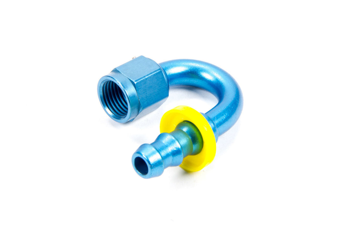 Hose Fitting #6 180 Deg Push Lock - 218006