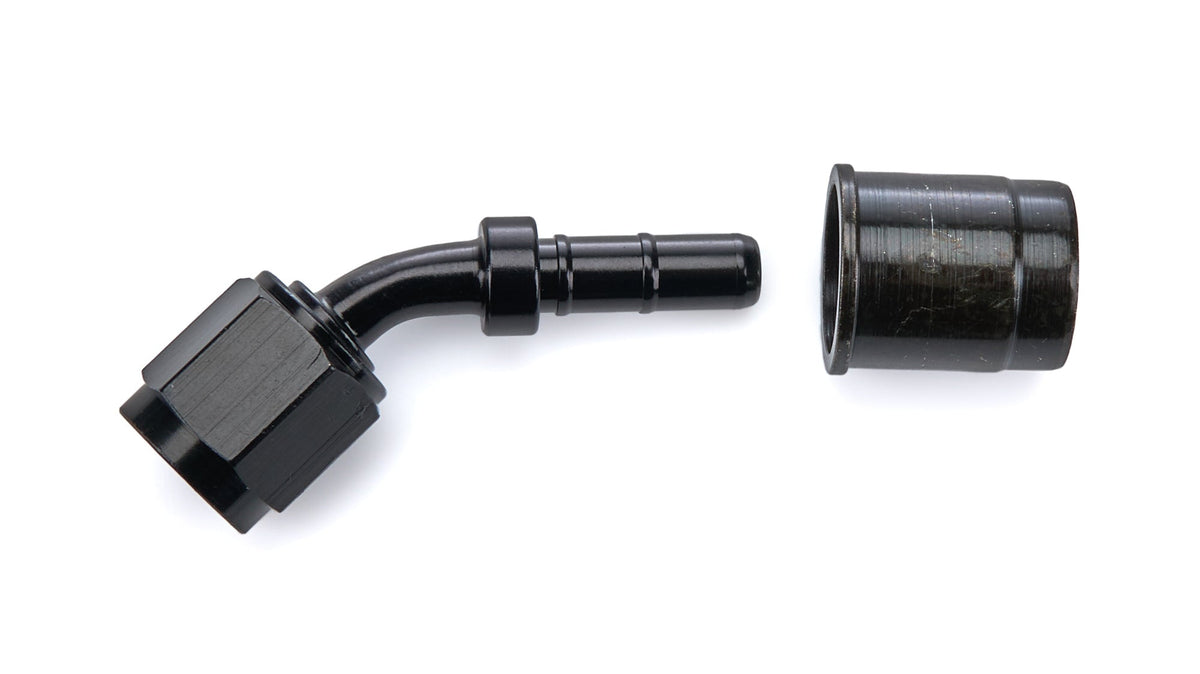 #4 45-Deg Crimp Hose Fitting - 3104504