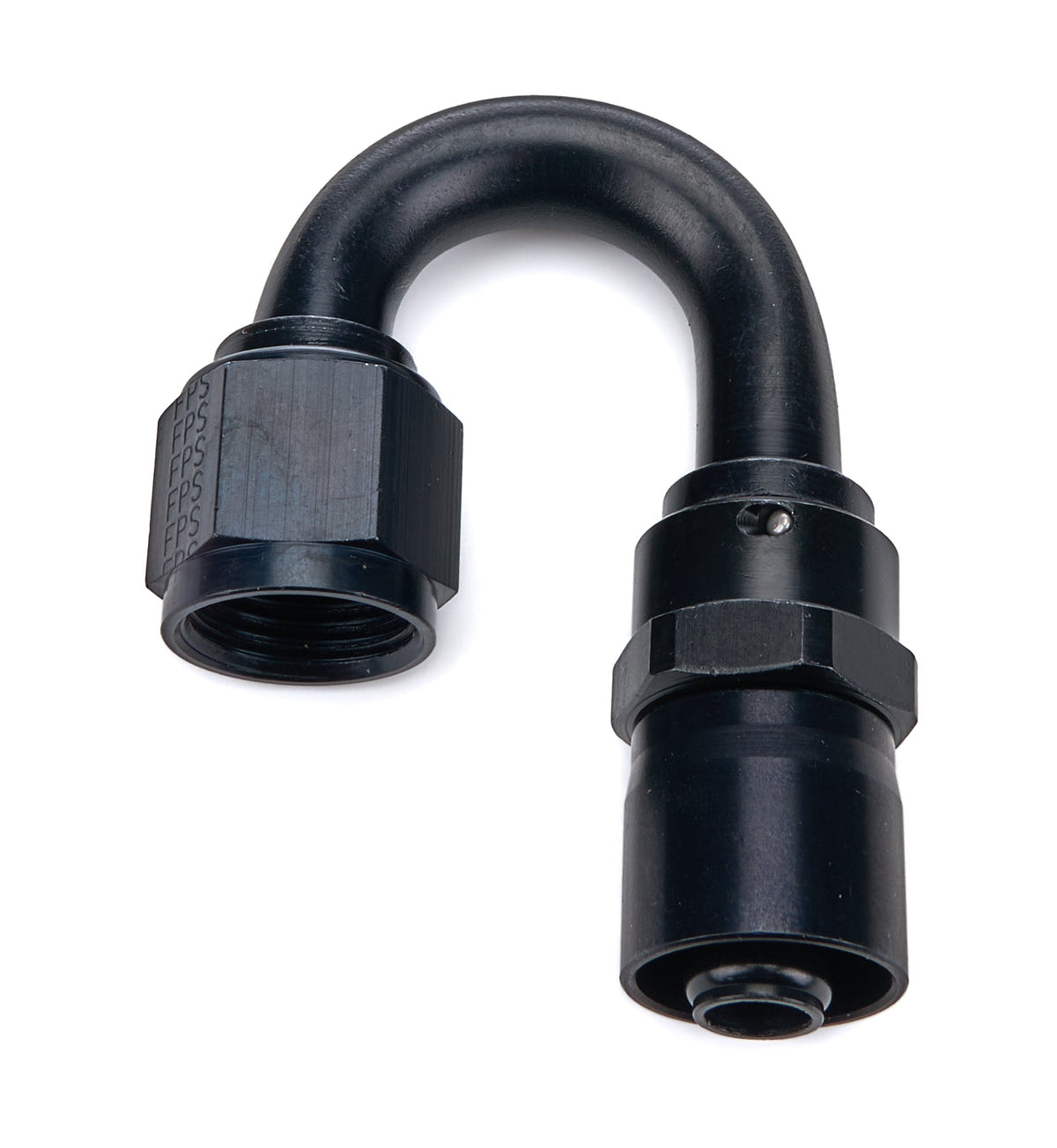 #8 180-Deg Crimp Hose Fitting - 3118008