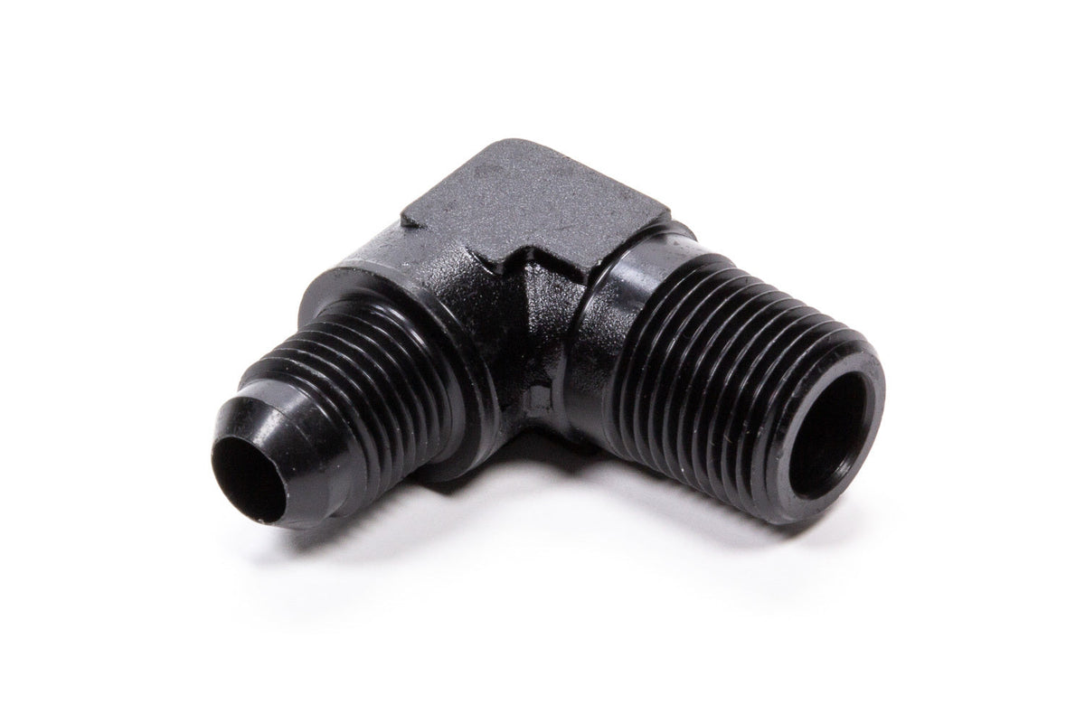 90 Adapter Fitting #6 x 3/8 MPT Black - 482266BL