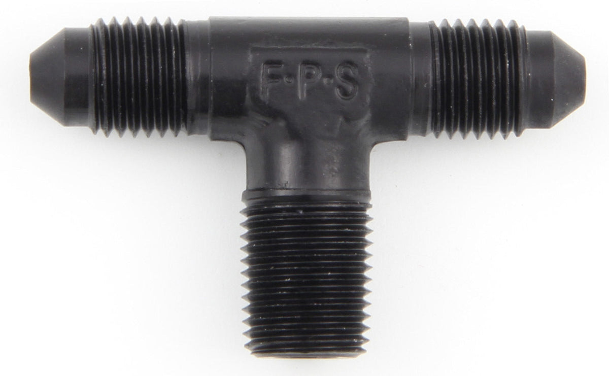 #3 x 1/8 MPT Tee Fitting Black - 482503BL