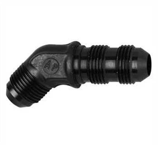 #4 X 45 Bulkhead Black - 483704BL