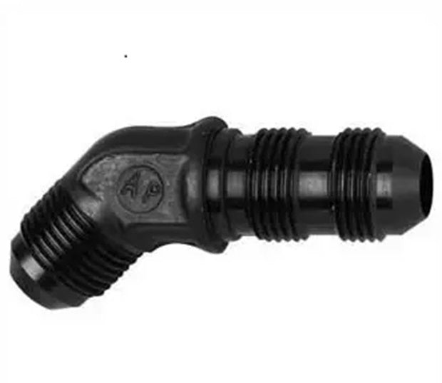 #6 X 45 Bulkhead Black - 483706BL