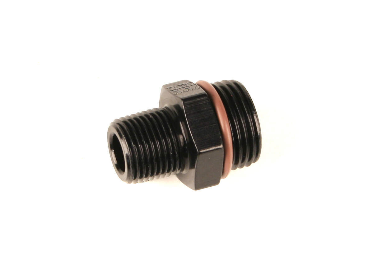 #10 ORB x 3/8 MPT Adapter Fitting Black - 494001BL