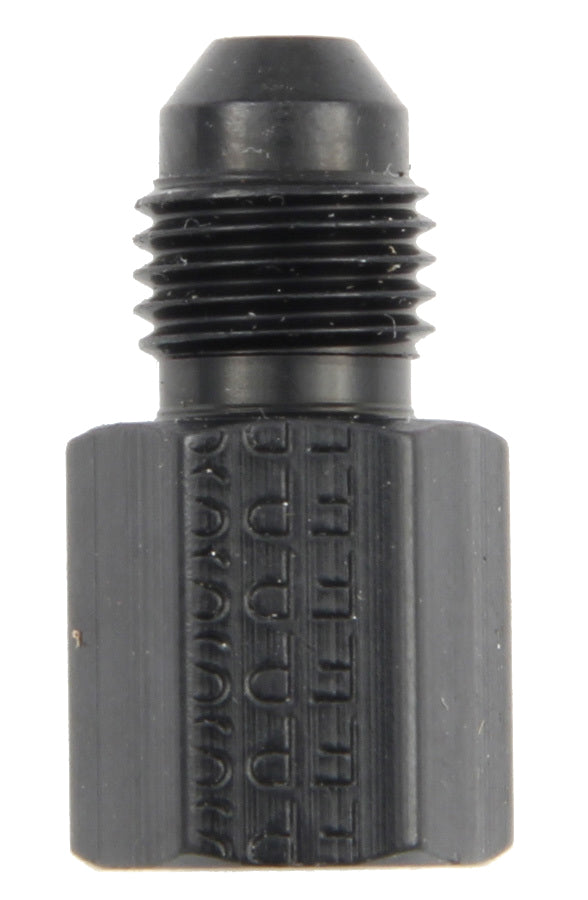 #4 Male x 1/8 FPT Gauge Adapter Inline - 495021BL