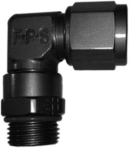 6an Female nut to 8an ORB 90-Deg Fitting - 499068BL