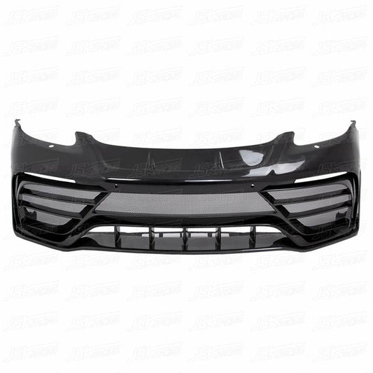 STRATEC SYSTEMS Half Carbon Fiber Front Bumper for Porsche Cayman 718 Gen 16-18 - View 2