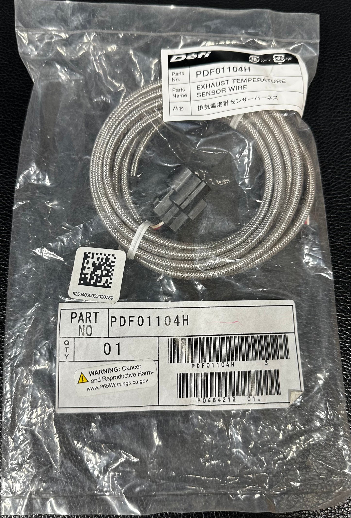Defi PDF01104H Exhaust Temperature Sensor Wire 2.5m for Defi-Link Series