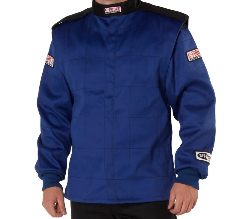 Jacket GF125 Child Large Blue - 4126CLGBU