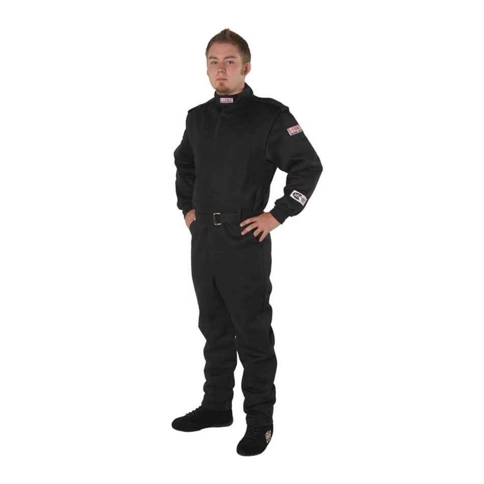 GF525 Suit Large Black - 4525LRGBK