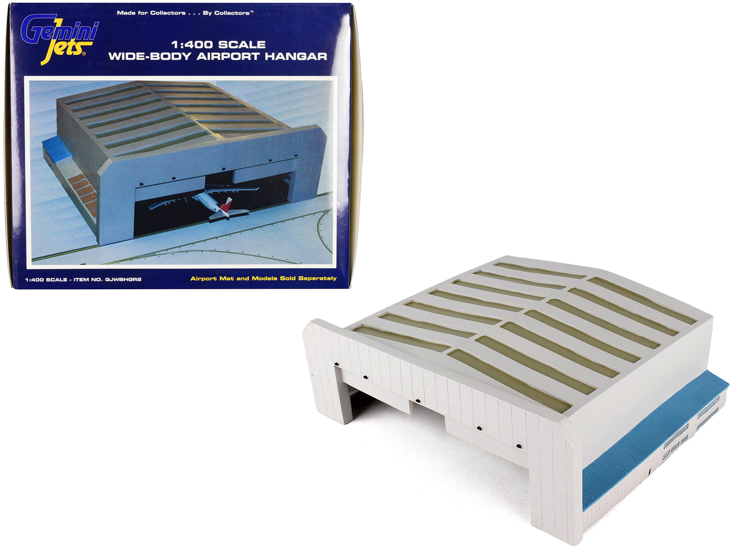 Wide-body Aircraft Hangar for 1/400 Scale Models by GeminiJets free shipping USA