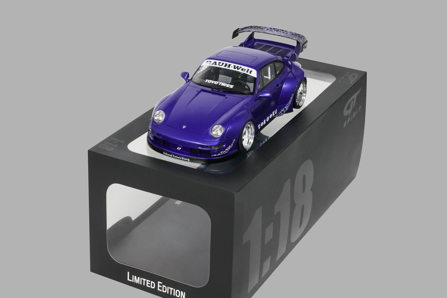GT Spirit 2024 Porsche 993 RWB "Son Goku" Purple 1:18