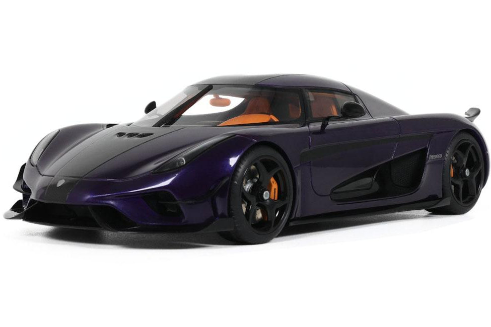 STM Diecast GT Spirit 2025 Koenigsegg Regera Purple 1:18